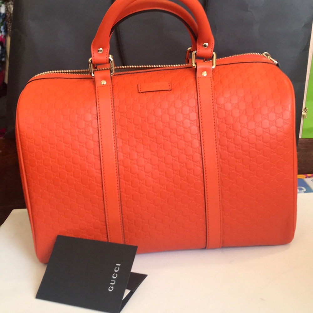 ❤️ SOLD ♥️ New Gucci Leather Bag - Picture 7 of 8